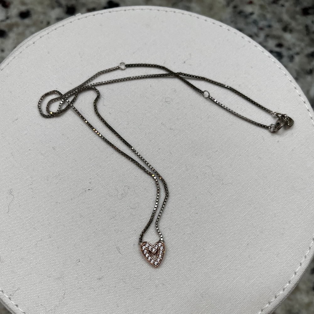 Pandora heart necklace